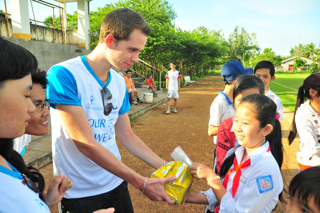Saigon Charity in Ben Tre, January 2014